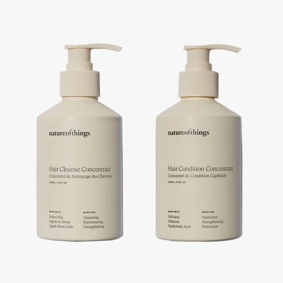 Nature of Things Set Hair Cleanse and Condition Concentrate